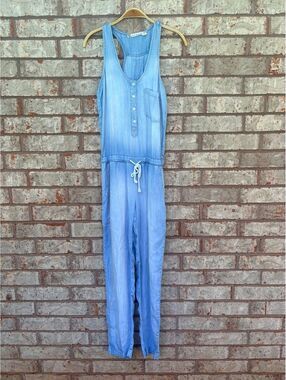 Chelsea & Violet Chambray Jumpsuit Size XS
